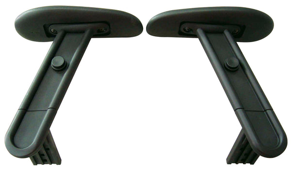 OSP Home Furnishings Adjustable Armrests for Drafting Chairs with Pu Cushioned Pads and Ergonomic 2-way Support A15