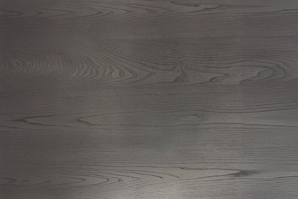 English Elm 6 6-Pcs Dining Set Rustic Gray Rectangular Table with Bench & 4 Padded Ladder-Back Chairs for Cozy Meals B089S00178