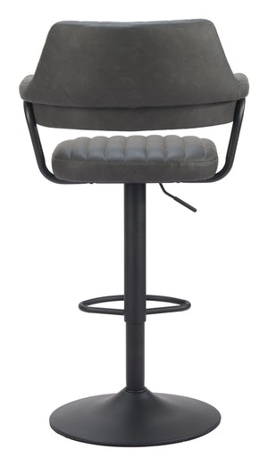 Erret Barstool Gray 110305 Zuo Modern