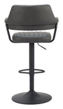 Erret Barstool Gray 110305 Zuo Modern