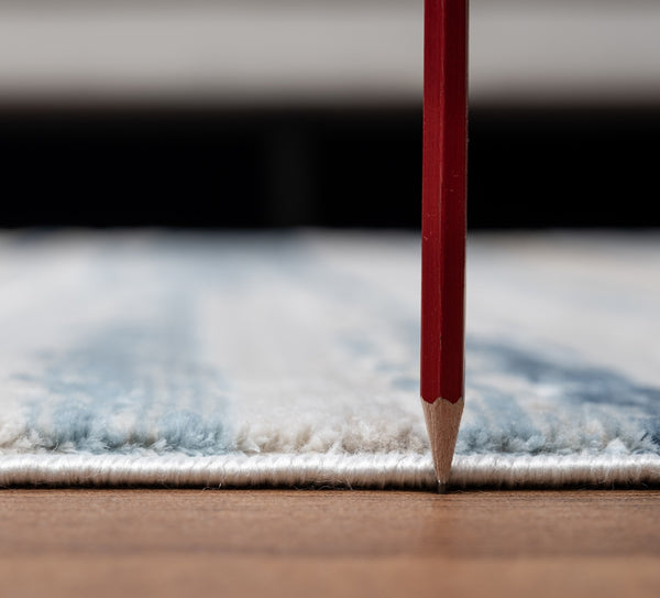 English Elm Elegance Ivory Low-Pile Area Rug 5'3" X 7'3" - Durable, Stain-Resistant, Perfect For Homes With Kids & Pets B186P181029