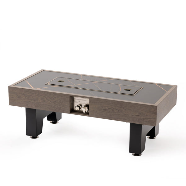 English Elm 42_Inch Contemporary Iron Fire Pit Table – Durable, Propane-Powered, Perfect For Outdoor Gatherings! W3131P277178