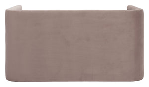 Trippel Loveseat Taupe 110306 Zuo Modern