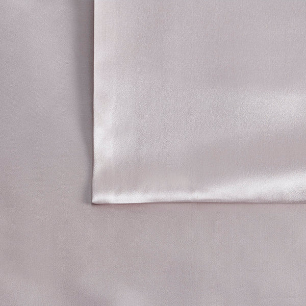 JLA Home Madison Park - 100% Mulberry silk pillowcase 25 Momme 6A OEKO-TEX luxury with hidden zipper for smoother hair & skin Pink MP21-7476