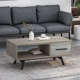 Christopher Knight Home® - Noble House - Burgoyne Mid-Century Modern Coffee Table with Storage