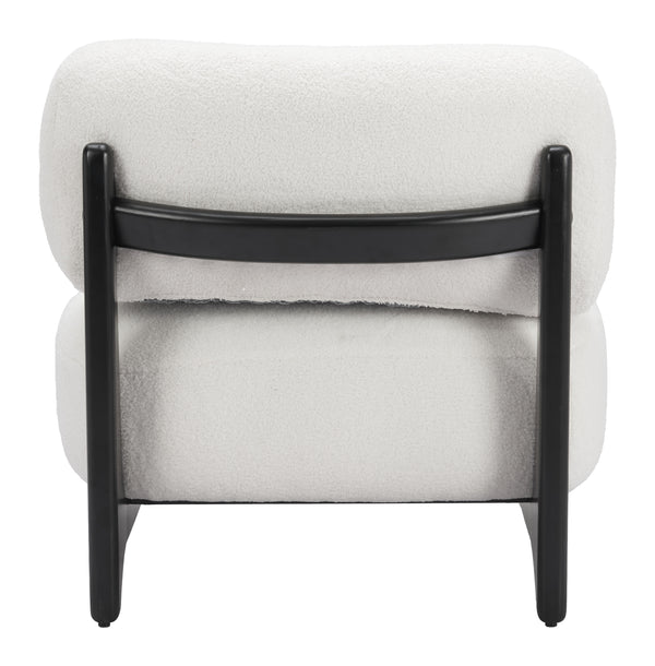 Bombo Accent Chair White 110268 Zuo Modern