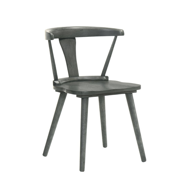 English Elm [Set Of 2] Rustic Farmhouse Dining Chairs - Solid Wood Side Chairs For Kitchen & Versatile Spaces! W2537P211109-GIGA