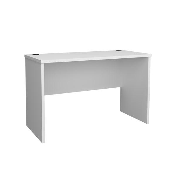 English Elm Malibu 47" Wide Modern White Desk - Versatile Computer, Study & Dining Table For Home & Office Spaces B200P253734