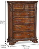A.R.T. Furniture Old World Drawer Chest 143150-2606 Brown 143150-2606