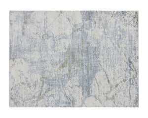 Sunpan Marrakech Hand-Loomed Rug – Elegant Grey Abstract Design by Skilled Artisans for Chic Spaces 9' X 12'