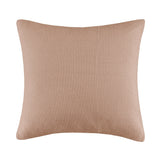 INK+IVY Bree Knit Casual Euro Pillow Cover II21-1307 Brown