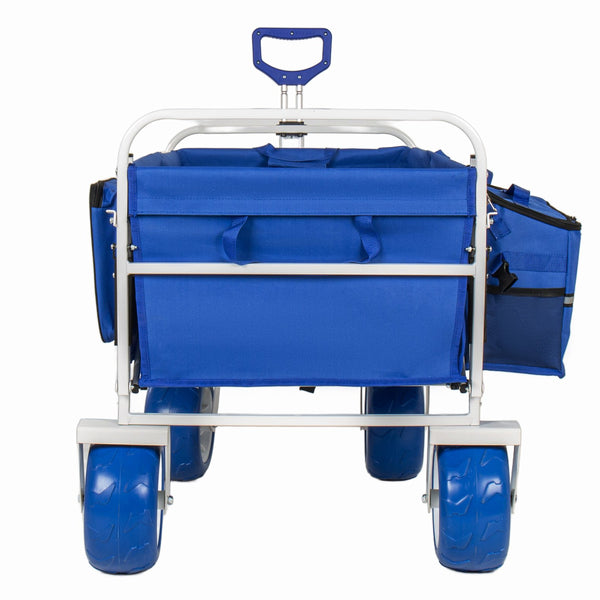 English Elm Beach Wagon with Extendable Tailgate All-terrain Tires and 500 Lb Steel Frame W2932P426706