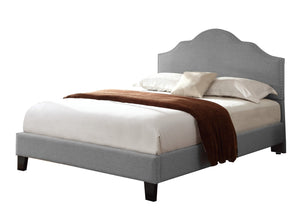 English Elm Wallace & Bay - Gray Full Upholstered Bed - Stylish, Low-Maintenance Design With Padded Headboard For Ultimate Comfort B2709P212289-GIGA