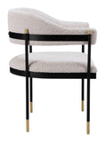 Zadar Dining Chair Misty Gray 110000 Zuo Modern