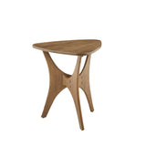 INK+IVY Blaze Mid-Century Triangle Wood Side Table II120-0428 Light Brown