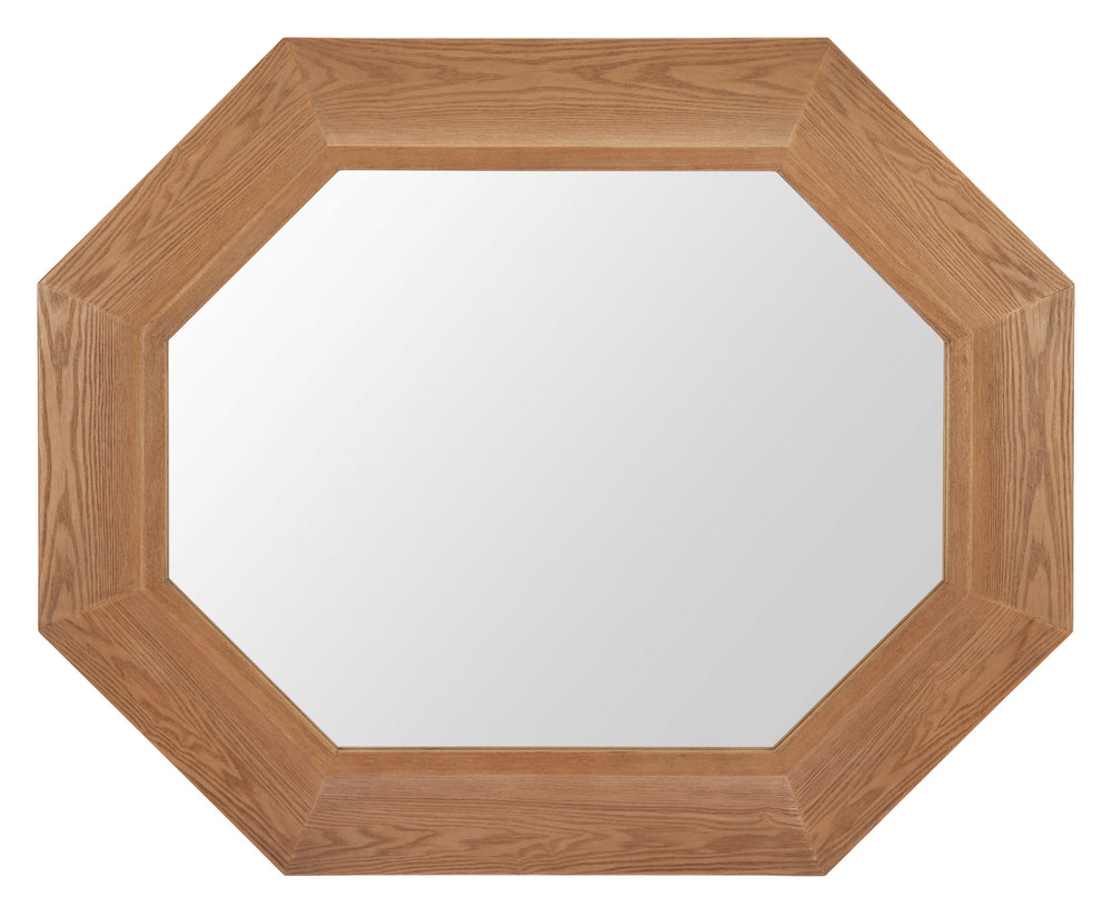 Zuo Modern Otekant Mirror Natural - Modern Elegance With Fir Wood Frame, Perfect For Hospitality & Home Decor Natural Fir Wood,Glass 110718-zuo-modern