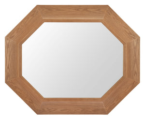 Zuo Modern Otekant Mirror Natural - Modern Elegance With Fir Wood Frame, Perfect For Hospitality & Home Decor Natural Fir Wood,Glass 110718-zuo-modern