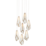Glace Round Multi-Drop Pendant