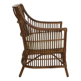 OSP Home Furnishings Maui Chair Cream/Brown