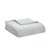 Intelligent Design Microlight Plush Casual Oversized Throw ID50-844 Grey