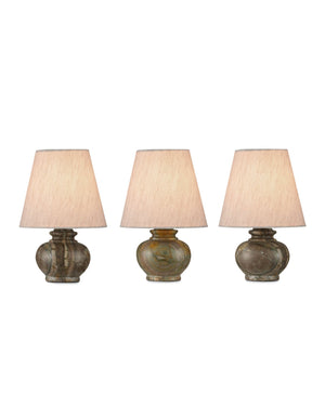 Currey & Company Piccolo Mini Table Lamp: Charming Pistachio Marble Accent Light For Cozy Spaces And Unique Decor Green Pistachio Green Marble 6000-1048-currey-company