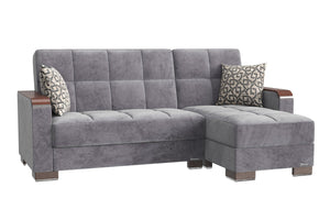 English Elm Primenest Zenaero Convertible Chaise Lounge With Storage - Stylish Upholstered Sleeper For Comfort B030P303547-GIGA