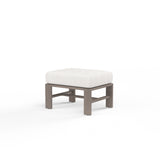 Laguna Ottoman in Canvas Flax, No Welt SW3501-OTT-FLX-STKIT Sunset West