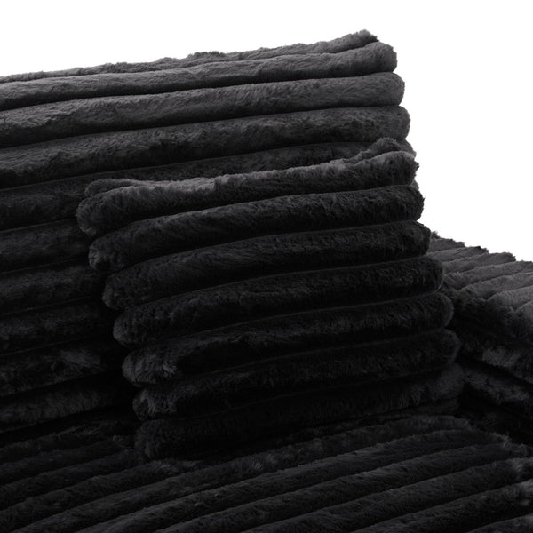 English Elm Oversized Double Chaise Lounge Sofa - Cloud Couch With Usb Ports, Cup Holders & Plush Pillows For Comfort N719S002110B-GIGA