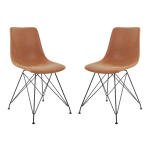 OSP Home Furnishings Trenton Chair  - Set of 2 Sand