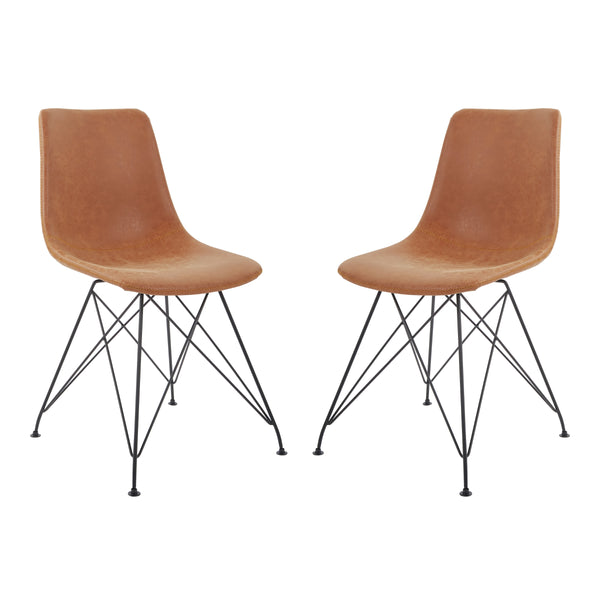 OSP Home Furnishings Trenton Chair  - Set of 2 Sand