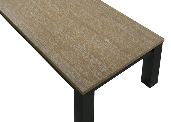 English Elm Brown 3-Piece Living Room Table Set – 47.2" Coffee + 2 End Tables, Sleek Wood Finish, Spacious Surfaces, Easy Assembly B011P244305