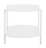 Pullman Coffee Table White 109432 Zuo Modern