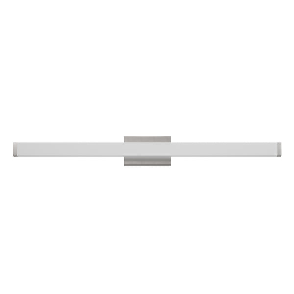 English Elm Bathroom Vanity Light Brushed Nickel 41" Led Wall Bar Fixture - 6000K Cool White Illumination W2312P374955