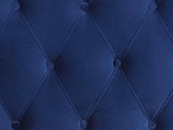 English Elm Wallace & Bay - Blue Twin Upholstered Bed - Elegant Navy Design With Solid Wood Frame For Kids’ Or Guest Rooms B2709P212280-GIGA