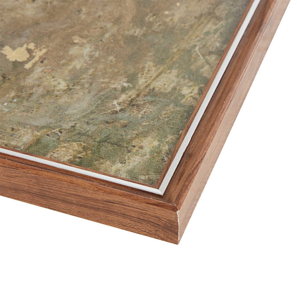 JLA Home Madison Park - Abstract Matina Theodosiou Landscape Framed Canvas Art, 37.2x25.2", Earthy Gloss Finish, Rustic Charm MT95C-0024