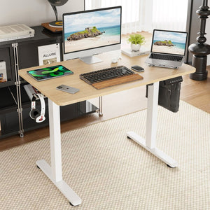 English Elm Stary Electric Standing Desk - Adjustable Height Sit-Stand Home Office Workstation For Productivity T3623P339390-GIGA
