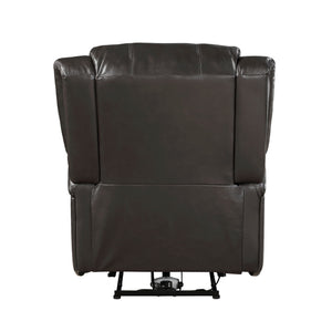 English Elm Modern Power Reclining Chair In Brown Faux Leather – Plush Comfort With Solid Wood Frame Design B011P256235