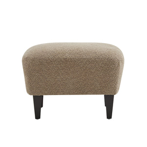 English Elm Christopher Knight Home® - Gerald Boucle Upholstered Club Chair with Tapered Birch Legs, Tonal Piping and Cozy Texture Brown 33 L x 32.75 W x 30 H N776P243523D