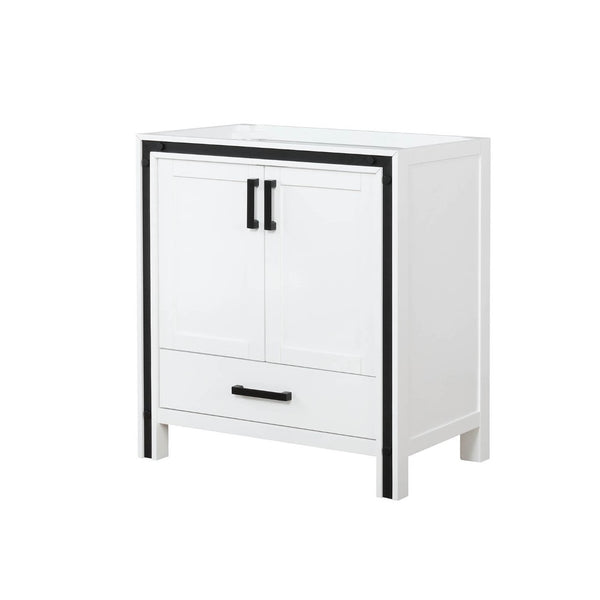 English Elm White Elegant Bath Vanity 30 In. W X 22 In. D – Durable Solid Wood, Soft-Close, Fully Assembled Design B2731P260674-GIGA