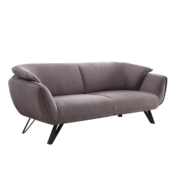 English Elm Dalya Velvet Upholstered Sofa Low Profile Contemporary Living Room Seating B2726P468879