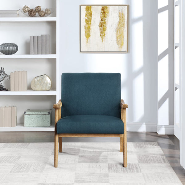 OSP Home Furnishings Weldon Chair Klein Azure