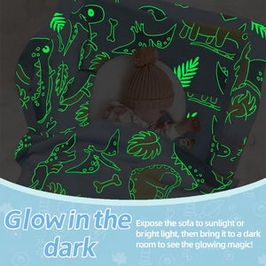 English Elm Toddler Modular Foam Play Couch Set for Kids — Compact Foldable Baby Sofa, Safe Durable, Easy-Clean (14.96x7.68x7.68) W1183P229938