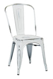 OSP Home Furnishings Bristow Armless Chair Antique White