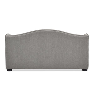 English Elm Jennifer Taylor Home - Robin Tufted 35" Wingback Pet Sofa Bed in Uptown Gray — Stain-Resistant, High-Density Foam Comfort, Eco Craftsmanship B2719P238248