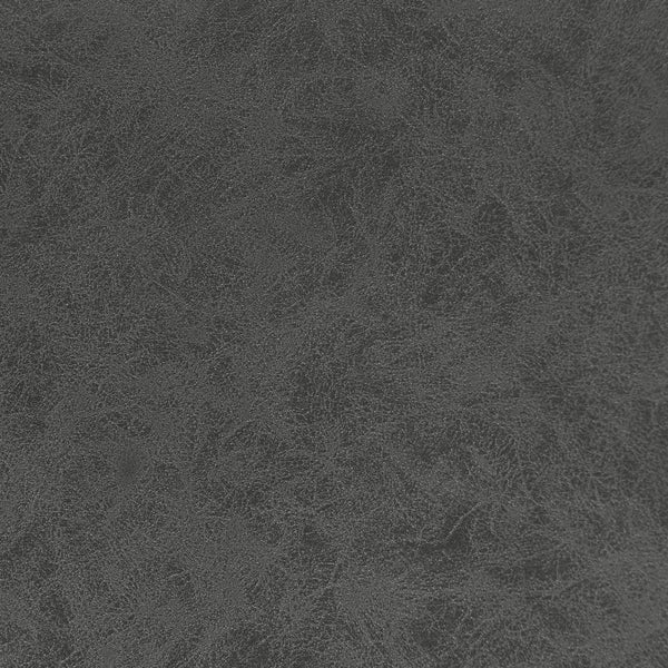 English Elm Vintage Whiskey Top Grain Leather Swivel Office Chair with Wood Arms, Metal Frame, Smooth Casters and Timeless Elegance Black+Grey B062P182761