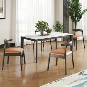 English Elm Weave Dining Chairs Set Of 2 - Handwoven Seat & Solid Oak Frame For Timeless Mid-Century Style T3623P371950-GIGA