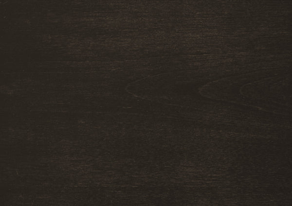 English Elm Transitional Hebron Nightstand Dark Cherry Finish with 2 Drawers, Birch Veneer Grain & Bronze Cup Handles B011P317223