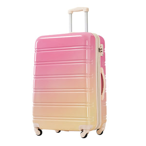 English Elm Hardshell Polycarbonate 3 Piece Luggage Set Gradient Spinner Wheels Tsa Lock Travel N732P184448X