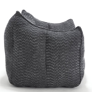 English Elm Sofa plush beanbag chair with superfiber cover and resilient foam filling for ultimate home comfort and relaxation Black W1996P252270