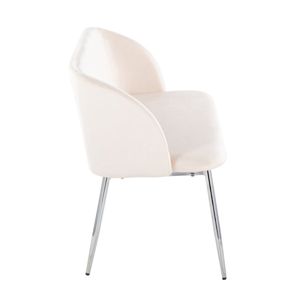 English Elm Bench Velvet Upholstered Glam Seating with Chrome Legs for Bedroom or Entryway B202P471366